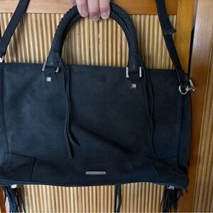 Elegant Black Leather Purse